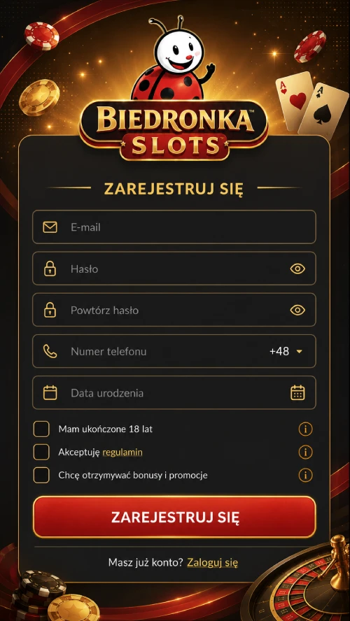 Opcje gry mobilnej na Biedronka Slots Kasyno